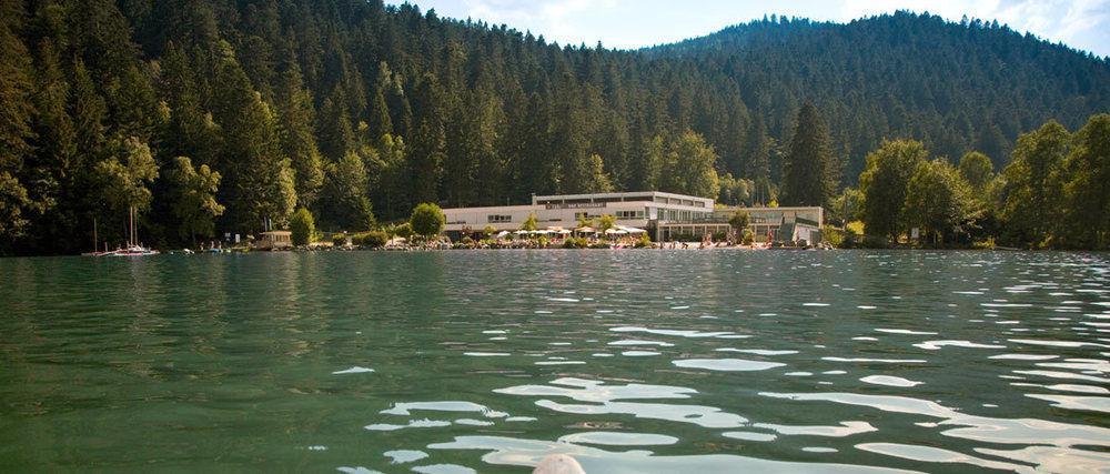 Appart'Hotel Lido Au Bord De L'Eau Gérardmer Exteriör bild